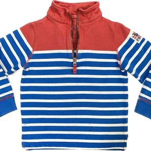 Mini Boden Half Zip Pullover size 4-5